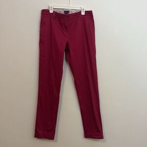 Long Tall Sally Womens Pants Pink 38 x 35 Straight Leg Casual Vacation